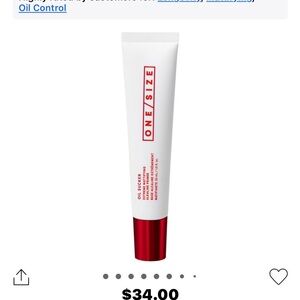 ONE/SIZE Oil Control Primer in White and Red